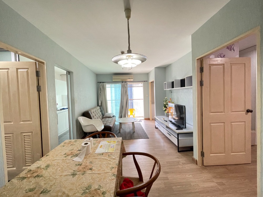 For RentCondoLadprao, Central Ladprao : Sym Vibhavadi Condo, 2 bedrooms, fully furnished, ready to move in, for rent 18,000 only