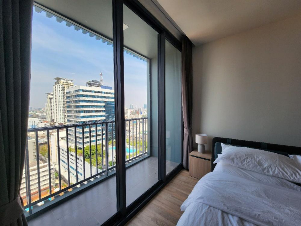 For RentCondoRatchathewi,Phayathai : XT Phayathai, For rent, 1 bedroom, clear view, no buildings blocked, beautiful central area, Brand new