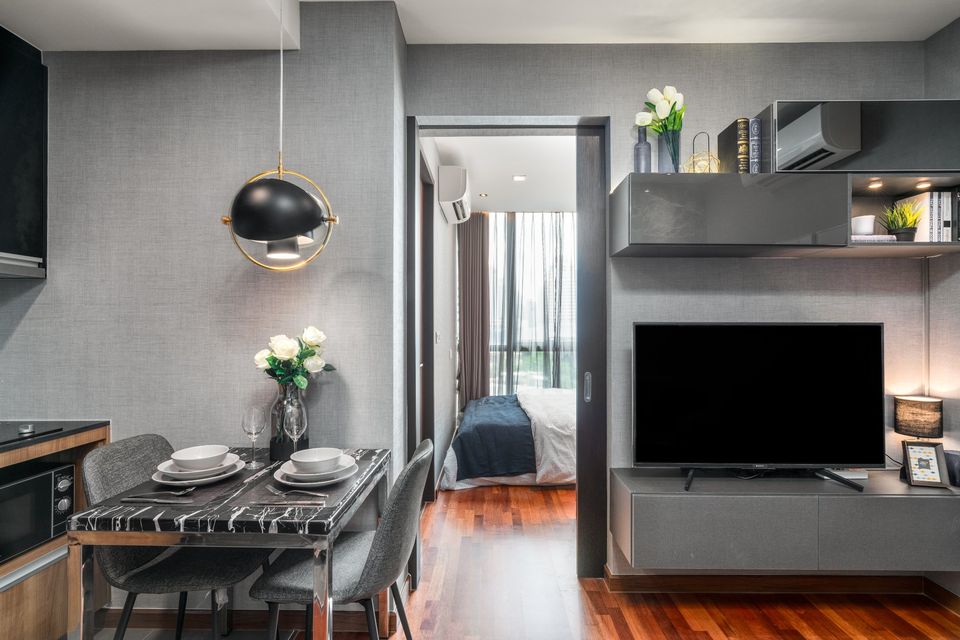 ให้เช่าคอนโดราชเทวี พญาไท : LUXURY ROOM : For rent Wish Signature Midtown Siam 1bed 26.65sqm 20,000/month