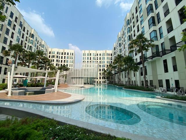 For SaleCondoBangna, Bearing, Lasalle : Announcement for sale, cheap, condo for sale near BTS Bearing, only 600 meters, walking distance is comfortable, 1.7 million * (Sale by owner)