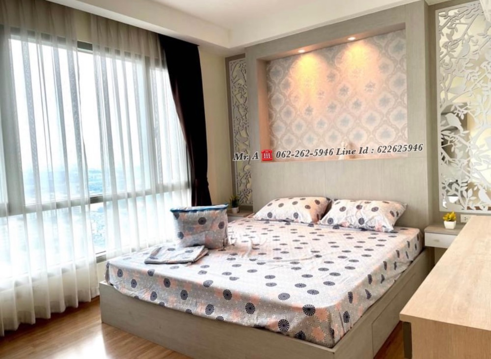 ให้เช่าคอนโดพระราม 9 เพชรบุรีตัดใหม่ RCA : For rent Thru Thong Lor with washing machine fully furnished