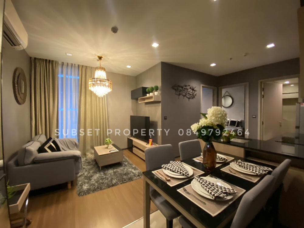 For RentCondoRama9, Petchburi, RCA : THE LINE ASOKE 2BEDROOM🚨(complete with furniture and electrical appliances💯)
