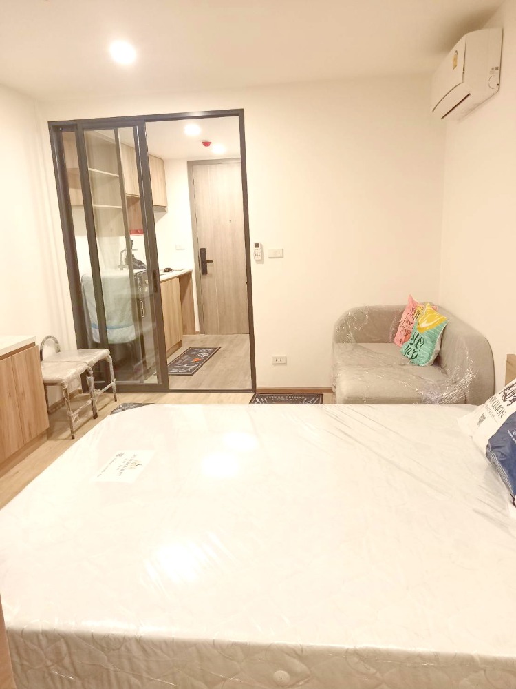 For RentCondoChaengwatana, Muangthong : Oneder Condo Kaset-Ngamwongwan, next to BTS, new room with washing machine