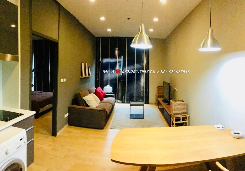 For RentCondoSukhumvit, Asoke, Thonglor : For rent Noble Reveal, Private zone with washing machine near BTS