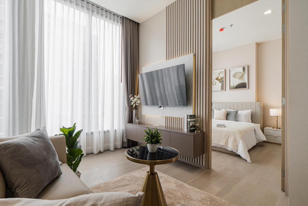 ให้เช่าคอนโดสุขุมวิท อโศก ทองหล่อ : 🏚ปล่อยเช่า condo  : Agent post รหัสทรัพย์ : NN240366🎈The Esse asoke 🎈ขนาด 45 ตร.ม ชั้น 21
