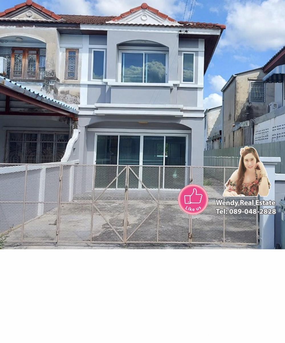 For SaleTownhomeNawamin, Ramindra : Maneemat Village, Ramindra, beautiful house just renovated.