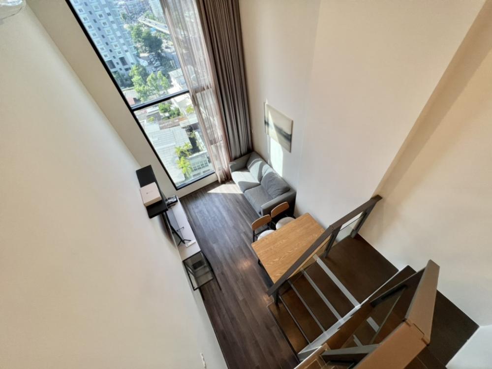 ให้เช่าคอนโดพระราม 9 เพชรบุรีตัดใหม่ RCA : [Duplex 2 ห้องนอน]🎉🏙 Knightsbridge Space Rama9 📲ติดต่อโทร/ไลน์ 099-289-1569