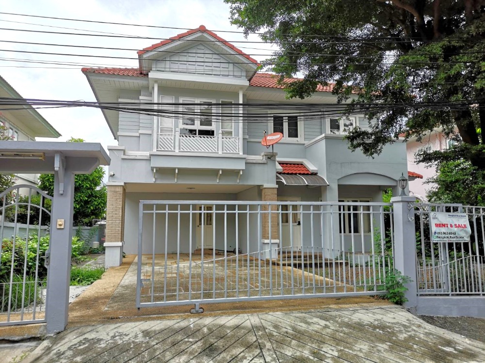 ให้เช่าบ้านมีนบุรี-ร่มเกล้า : บ้านเดี่ยว⭐Perfect Place เคหะร่มเกล้า64⭐3 ห้องนอน⭐หลังใหญ่ พร้อมอยู่