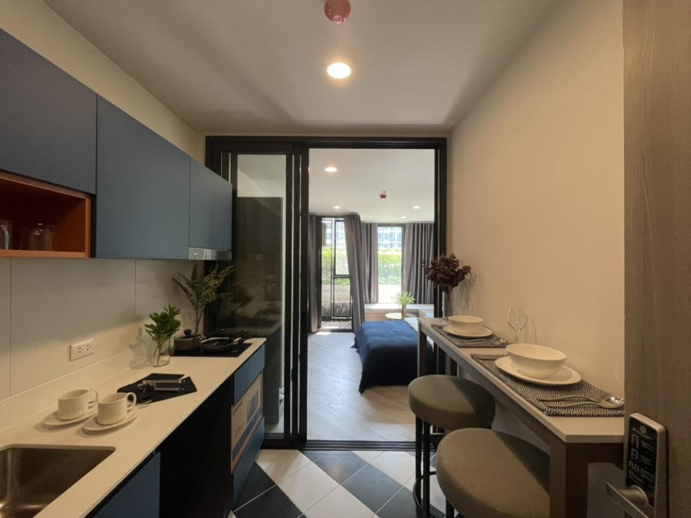 ให้เช่าคอนโดวิภาวดี ดอนเมือง หลักสี่ : 🏢 The Base Saphanmai 📍ชั้น6  (ส่วนกลาง) 💎28.23Sqm. 🌤️วิวสวย 🛋️เฟอร์นิเจอร์ 📺 เครื่องใช้ไฟฟ้า ครบ (ราคาพิเศษ)