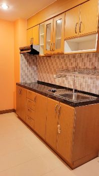 For RentCondoRama3 (Riverside),Satupadit : Condo for rent, Supalai Casa Riva Vista 2, 66 sq m. 1 bedroom, 1 bathroom, 1 large living room, 2 balconies, 1 kitchen, 1 park