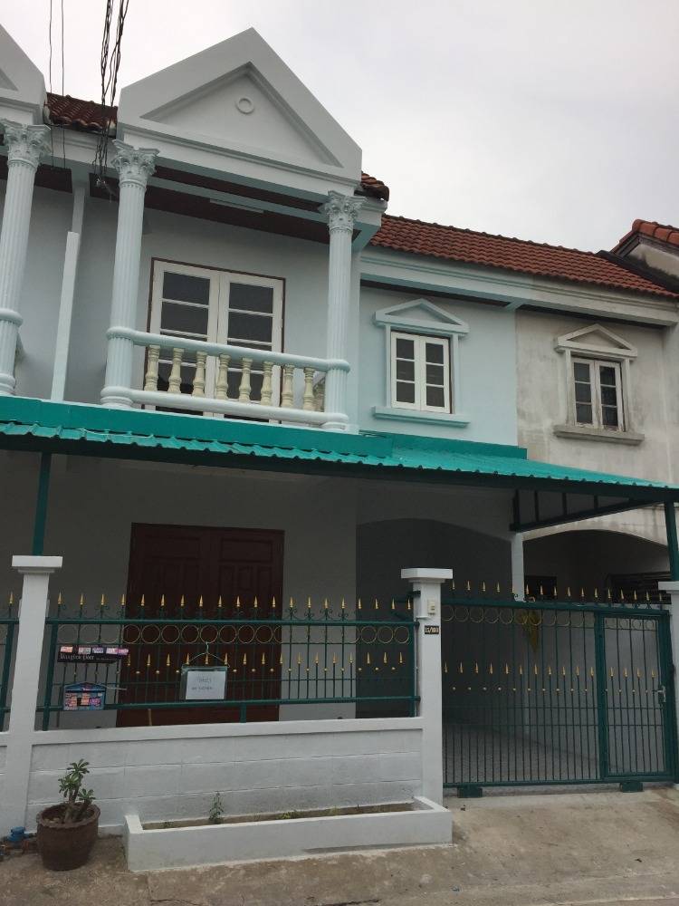For RentTownhomeKaset Nawamin,Ladplakao : Townhouse for rent, Kaset-Nawamin zone Near Liab Duan Market, Ramintra, only 7 minutes