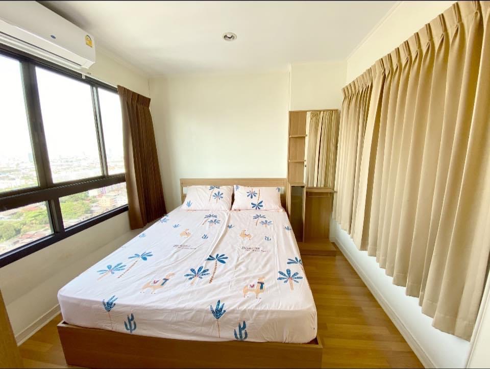 ให้เช่าคอนโดท่าพระ ตลาดพลู วุฒากาศ : ให้เช่า ลุมพินี เพลส รัชดา - ท่าพระ 1ห้องนอน35ตรม ชั้น25 เฟอร์นิเจอร์และเครื่องใช้ไฟฟ้าครบพร้อมเข้าอยู่ ราคา10,000฿ ใกล้BTSตลาดพลู