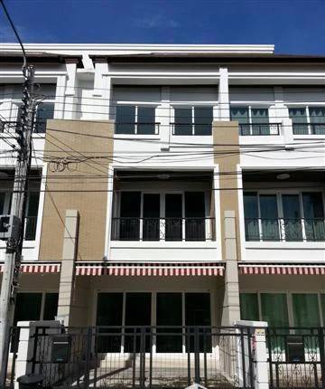 For RentTownhomeRathburana, Suksawat : Townhome for rent, 2 floors, 3 bedrooms, Soi Suksawat 30, beautiful house, livable, pet friendly