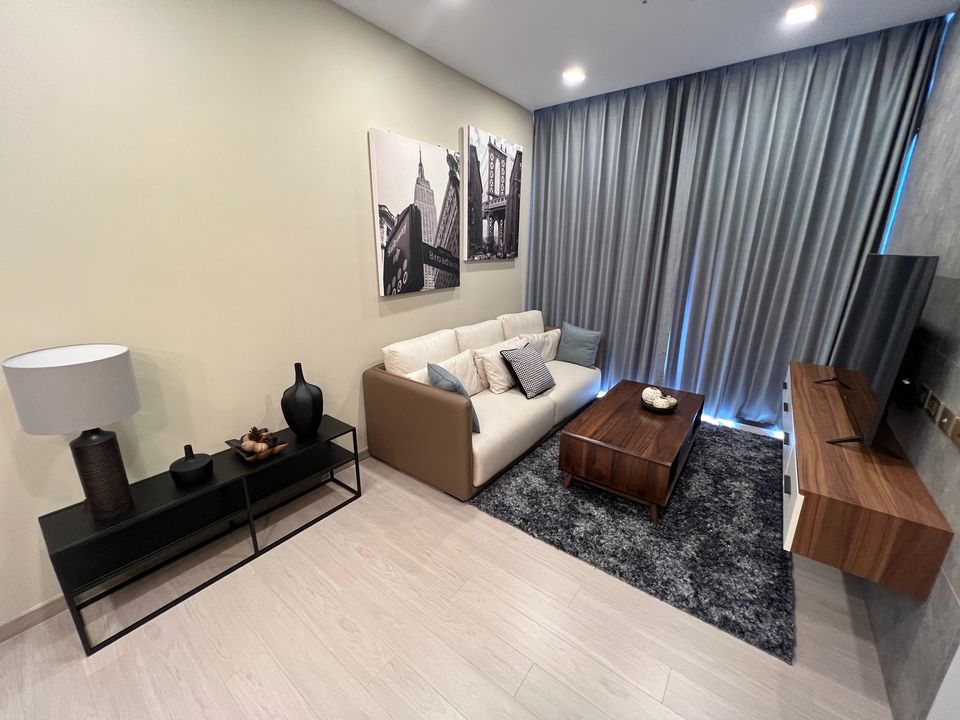 For RentCondoRama9, Petchburi, RCA : For Rent🔥One 9five , Beautiful room with Good price and Ready to move in!!