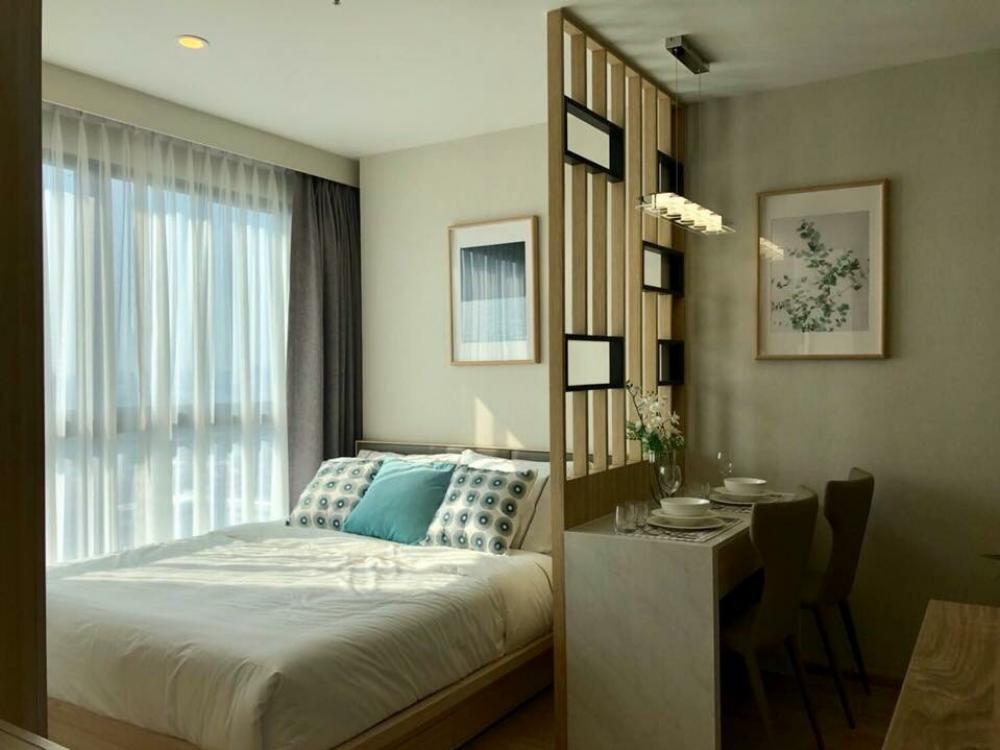 For RentCondoBangna, Bearing, Lasalle : Urgent, ready to move in 📍 For rent, IDEO O2, Studio Fully-Furnished room complete electrical appliances Ready to move in, beautiful room, river view