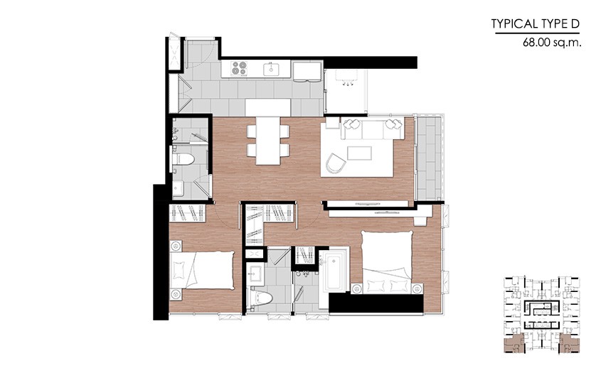 For SaleCondoRama9, Petchburi, RCA : One 9 Five Condo for SALE   Location : Rama 9  Selling Price :  10,750,000 Baht