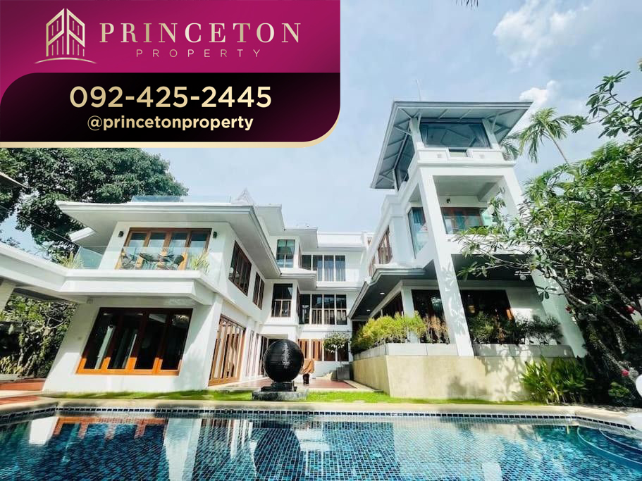 For SaleHousePattaya, Bangsaen, Chonburi : Luxury house for sale Pool Villa Pattaya with a swimming pool