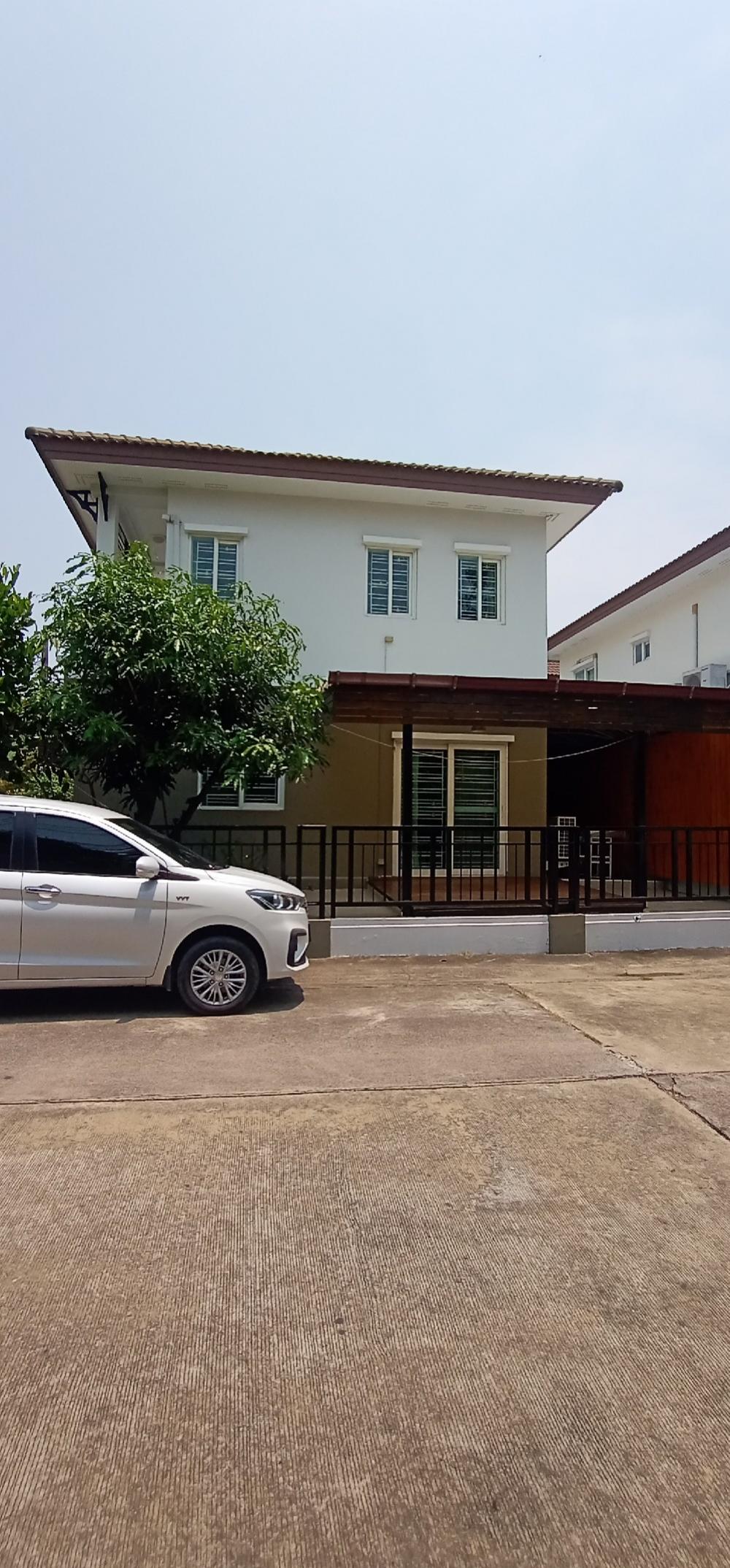 For RentHouseSamut Prakan,Samrong : 📣 Single house for rent, Pruksa Village 19