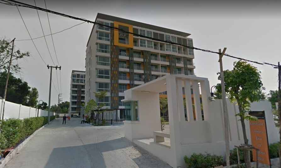 For RentCondoBangna, Bearing, Lasalle : Condo for rent, Latitude latitude Abac, ABAC Bangna, 2 bedrooms, pool view, corner room, cheap price