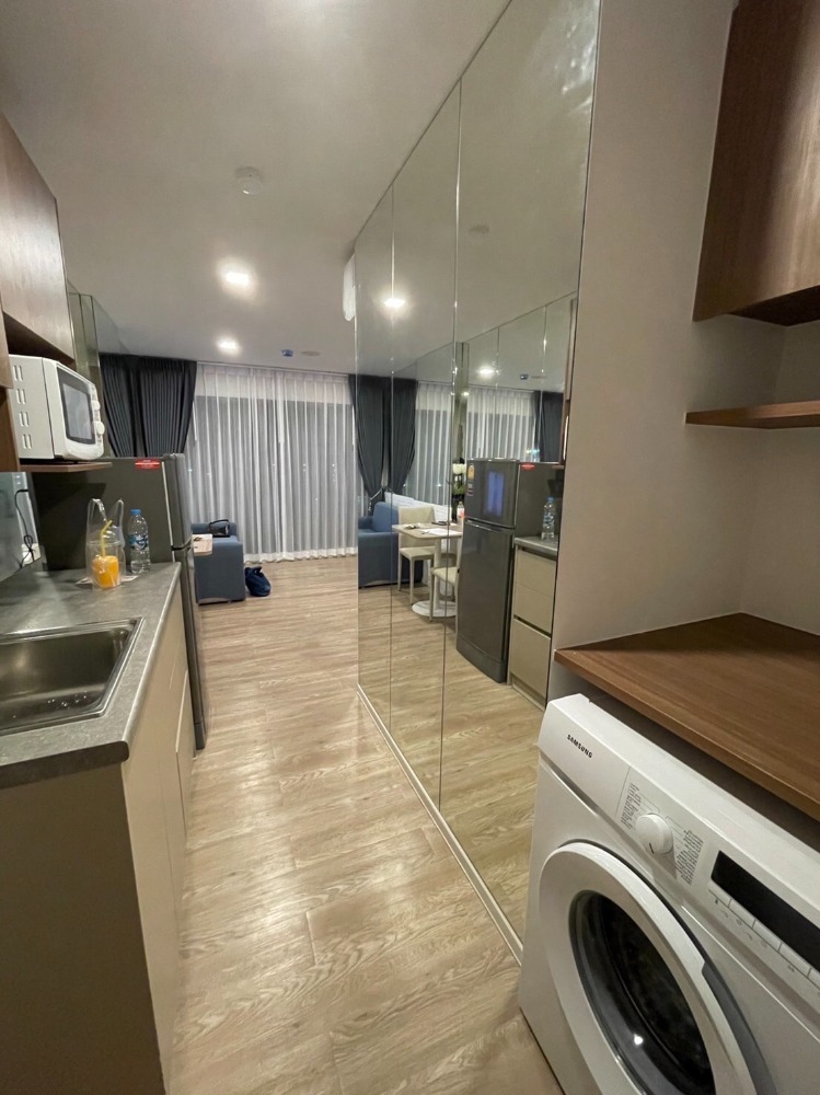 Kave town space, the largest room, great value, 2 bedrooms, open view, 6th floor, next to Bangkok University Loading...