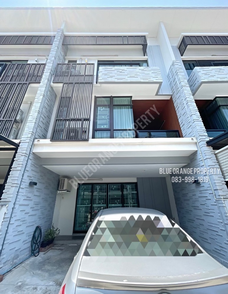ให้เช่าทาวน์โฮมสมุทรปราการ สำโรง : Town Home ให้เช่า โครงการ Plex Bangna (เพล็กซ์ บางนา)