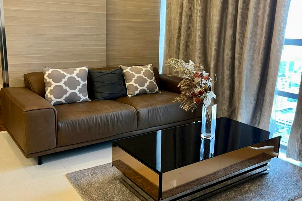 For RentCondoSathorn, Narathiwat : Code C20221201564....The Bangkok Sathorn to rent, 1 bedroom, 1 bathroom , high floor, furnished, ready to move in