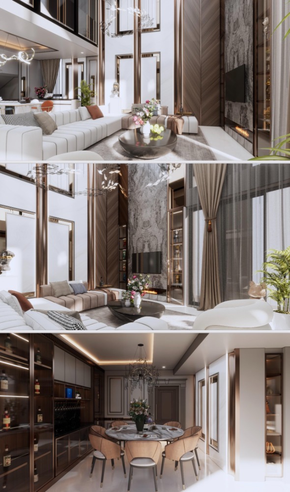 For RentHouseSathorn, Narathiwat : Luxury single house for rent Anina Villa Sathorn-Yenakart the largest in the project