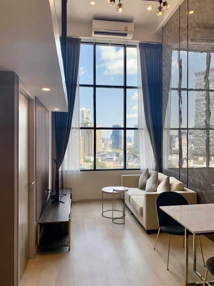 ให้เช่าคอนโดสาทร นราธิวาส : Rds-0463 ให้เช่าคอนโด Knightsbridge prime sathorn   นัดชมห้อง 👉line : @propertyfinder