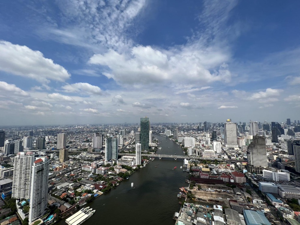 ให้เช่าคอนโดสาทร นราธิวาส : (for rent) Four Seasons Private Residences ห้องวิวแม่น้ำเจ้าพระยาแบบพาโนรามา