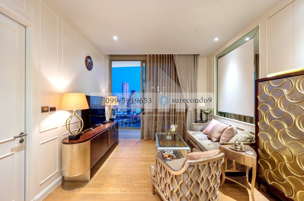 For RentCondoWongwianyai, Charoennakor : 3113😊 For RENT ให้เช่า 1 ห้องนอน🚄ติด BTS เจริญนคร🏢แมกโนเลียส์ วอเตอร์ฟรอนท์ เรสซิเดนซ์  Magnolias Waterfront Residences🔔พื้นที่:66.00ตร.ม.💲เช่า:75,000฿📞O99-5919653,065-9423251✅LineID:@sureresidence