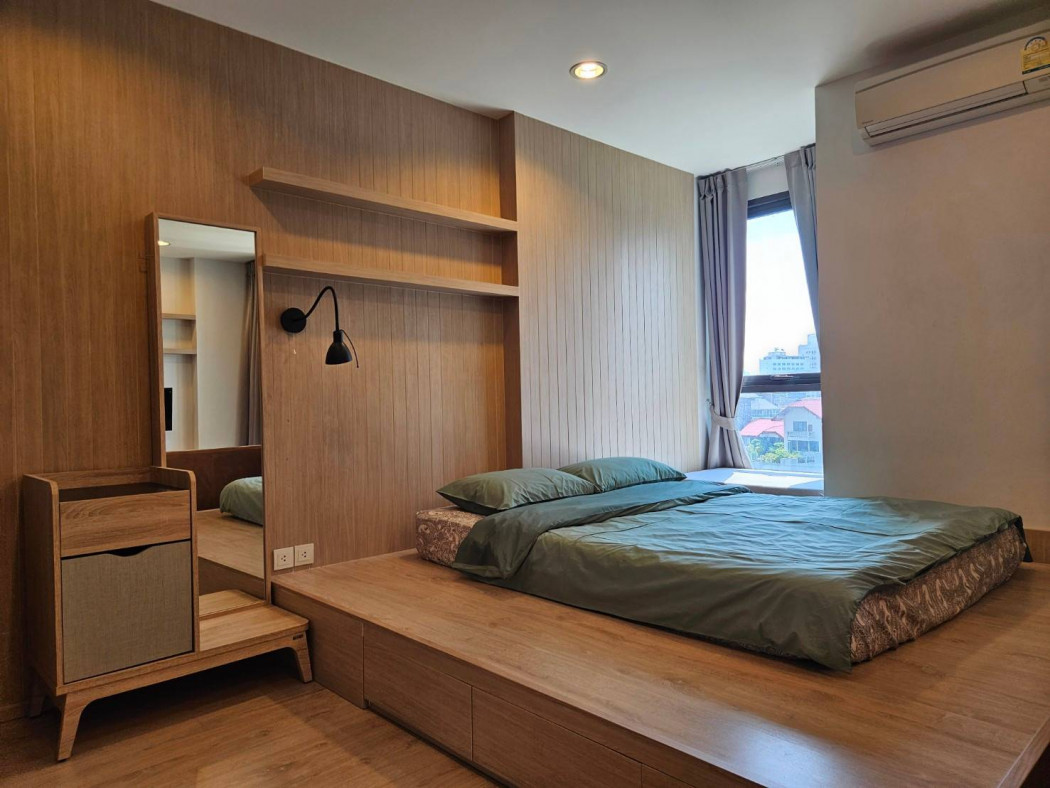 For RentCondoRatchathewi,Phayathai : Condo for rent, 1 bedroom, Ideo Q Ratchathewi, 34 sq m. City View, beautiful decoration, near BTS