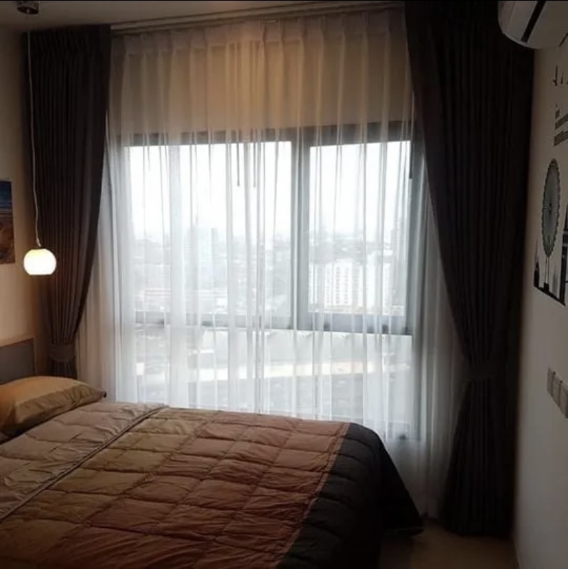 For RentCondoRama9, Petchburi, RCA : 🚪 For rent The Tree Sukhumvit 71 (The Tree Sukhumvit 71) 🛏️ 1 bedroom 🛁 1 bathroom 🍽️ 1 kitchen size 27 sq m. Floor 22 ✨ Price 10,500 baht ✨