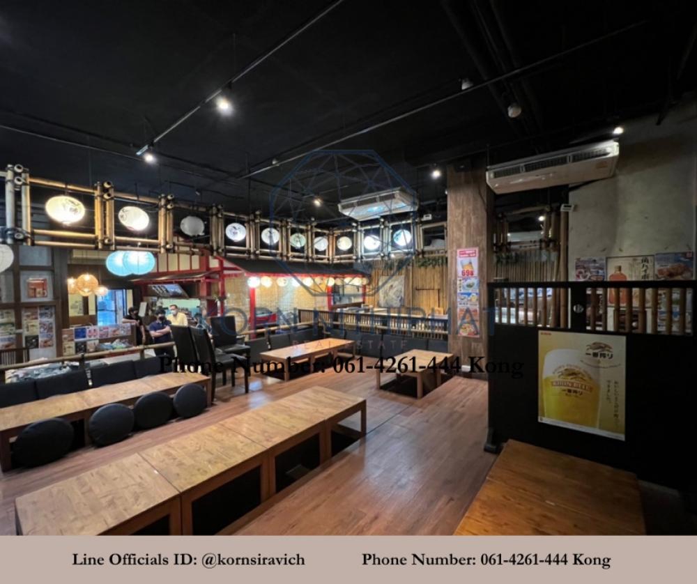 For RentRetail SpaceSukhumvit, Asoke, Thonglor : Restaurant for rent in Soi Thonglor with parking /Restaurant /Food /Shabu /Pub for Rent at Thonglor