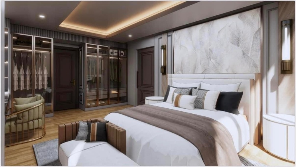 For RentHouseSathorn, Narathiwat : * House for rent, Anina Villa Sathorn Yenakart 800,000 baht, 5 bedrooms, 6 bathrooms, usable area 700 sq m, land 80 sq w., near Rama 3, Rama 4, Lumpini, Sukhumvit, Asoke, Samyan, Chulalongkorn, New Petchburi.