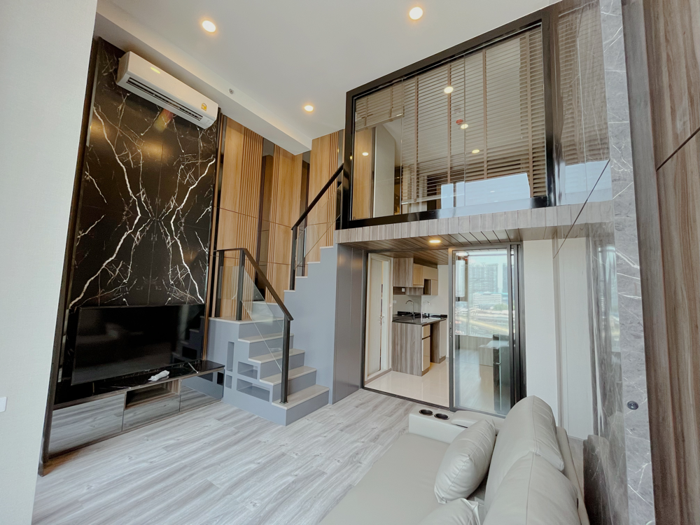 For RentCondoKasetsart, Ratchayothin : 🚩 For rent Knightsbridge Space Ratchayothin - Knightsbridge Space Ratchayothin 🚇 Beautiful room, built-in, next to BTS Phaholyothin 24, ready to move in ❗️
