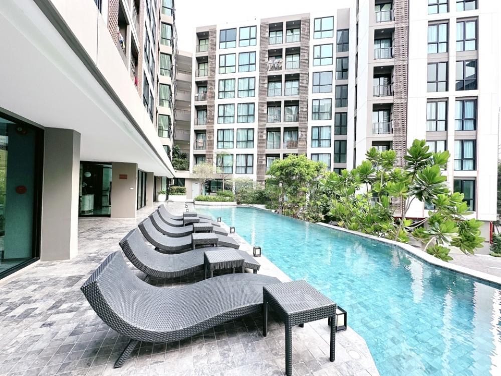 For SaleCondoRatchadapisek, Huaikwang, Suttisan : Condo, free down payment, cheap installments 7,000/month, buy directly through the project, sell at a loss, free on all expenses.