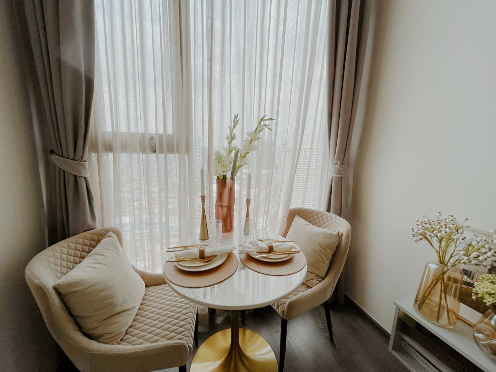 For RentCondoKasetsart, Ratchayothin : 🚩 For rent Knightsbridge Space Ratchayothin - Knightsbridge Space Ratchayothin 🚇 Beautiful room, built-in, next to BTS Phaholyothin 24, ready to move in ❗️