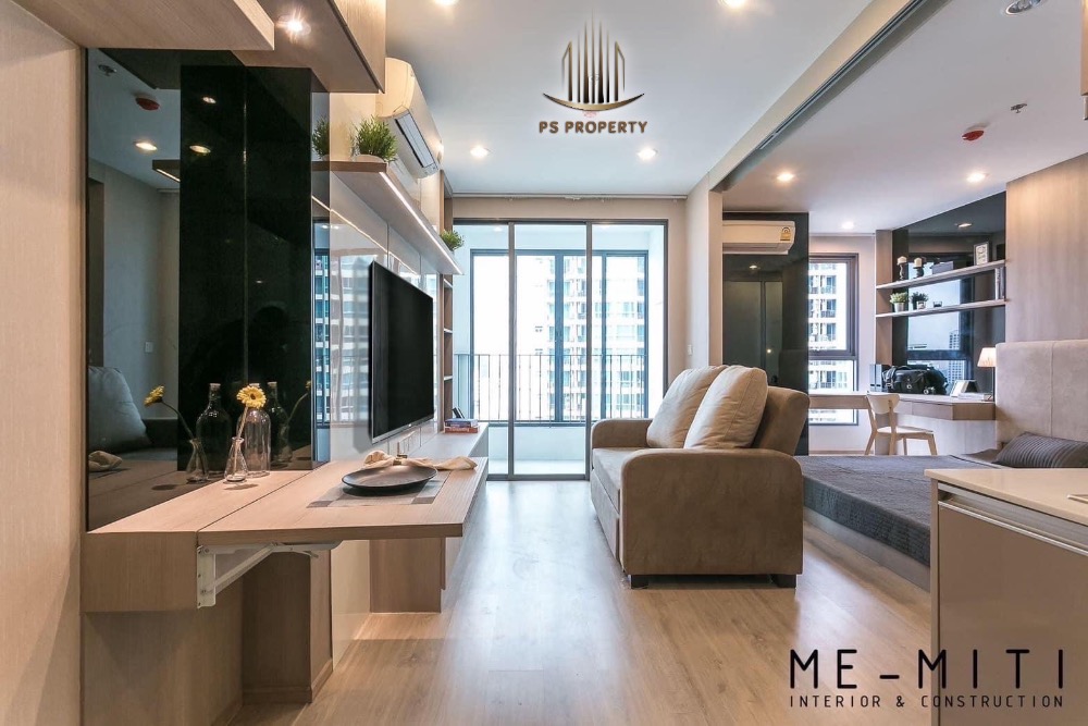 For RentCondoSiam Paragon ,Chulalongkorn,Samyan : For rent 🚩IDEO Q Chula - Samyan 🏢 Luxury condo in the heart of the city 🚝 near MRT Sam Yan station, convenient transportation, ready to move in!!