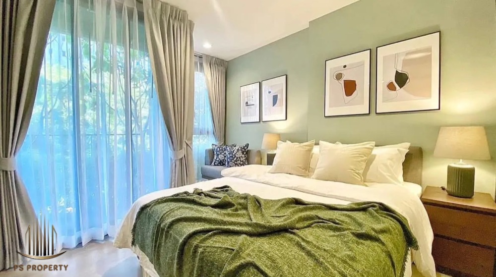 For RentCondoLadprao, Central Ladprao : For rent, The Line Phaholyothin Park 🚝 near BTS/MRT, fully furnished, ready to move in 💼