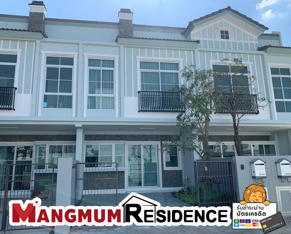 ให้เช่าบ้านบางนา แบริ่ง ลาซาล : ให้เช่าทาวน์เฮ้าส์ อินดี้2 บางนา รามคำแหง2💥*บ้านใหม่ตกแต่งพร้อมอยู่* 2 นอน 3 น้ำ จอดรถได้ ส่ิงอำนวยความสะดวกครบสุด!!!