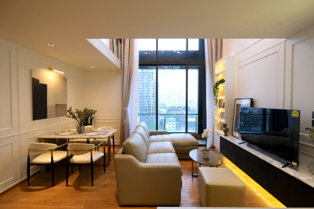 ให้เช่าคอนโดสุขุมวิท อโศก ทองหล่อ : คอนโด แบบ Duplex สุดหรู พร้อมเฟอร์นิเจอร์ ทำเลดี ให้เช่า ย่านสุขุมวิท-ทองหล่อ ใกล้BTS สถานีทองหล่อ เพียง 400 เมตร