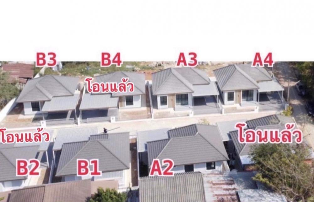 For SaleHouseKhon Kaen : Selling a new project, Yu Suk Home, Khon Kaen, size 50 square wah, price only 2.49 million baht