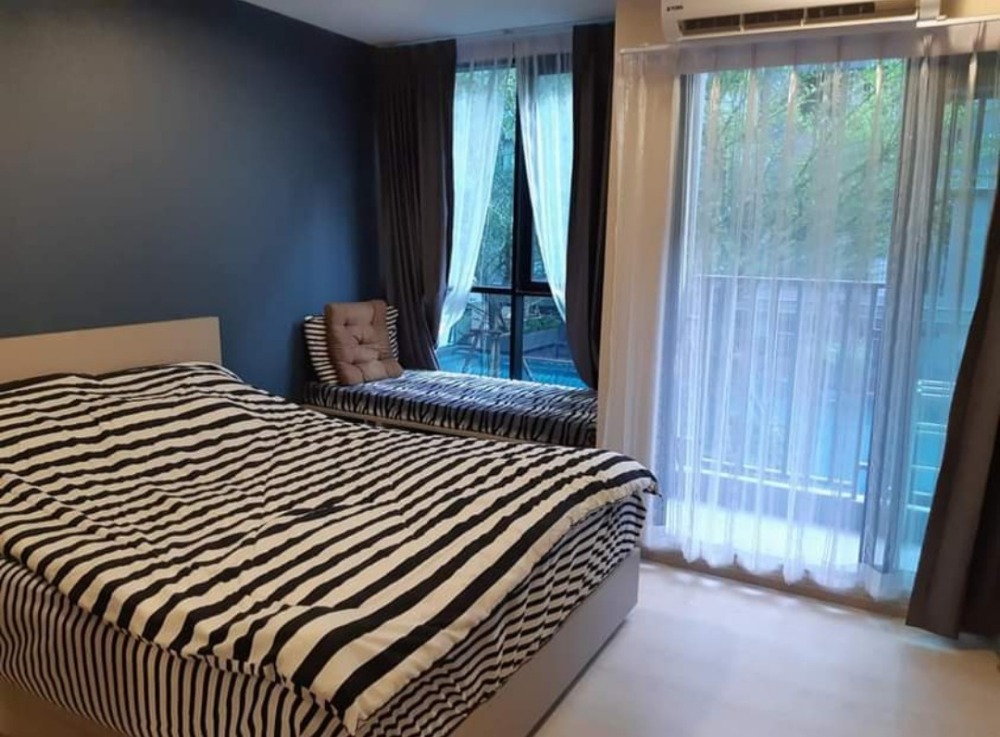For RentCondoOnnut, Udomsuk : 🐥 For rent>> The Excel Udomsuk 🪴🐣> Size 24 sq m, studio room, 1 bathroom, 3rd floor, city view, price 7,500 baht (near Bts Udomsuk)