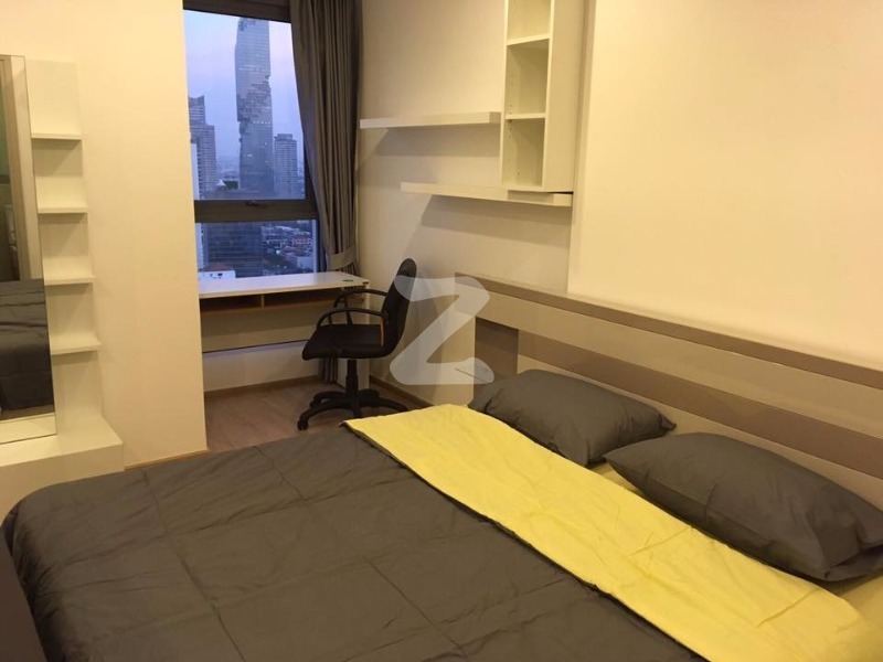 For RentCondoSiam Paragon ,Chulalongkorn,Samyan : Ideo Q Chula - Samyan 【𝐑𝐄𝐍𝐓】🔥 Beautiful bedroom, good view, complete electrical appliances Available in August 🔥 Contact Line ID @hacondo