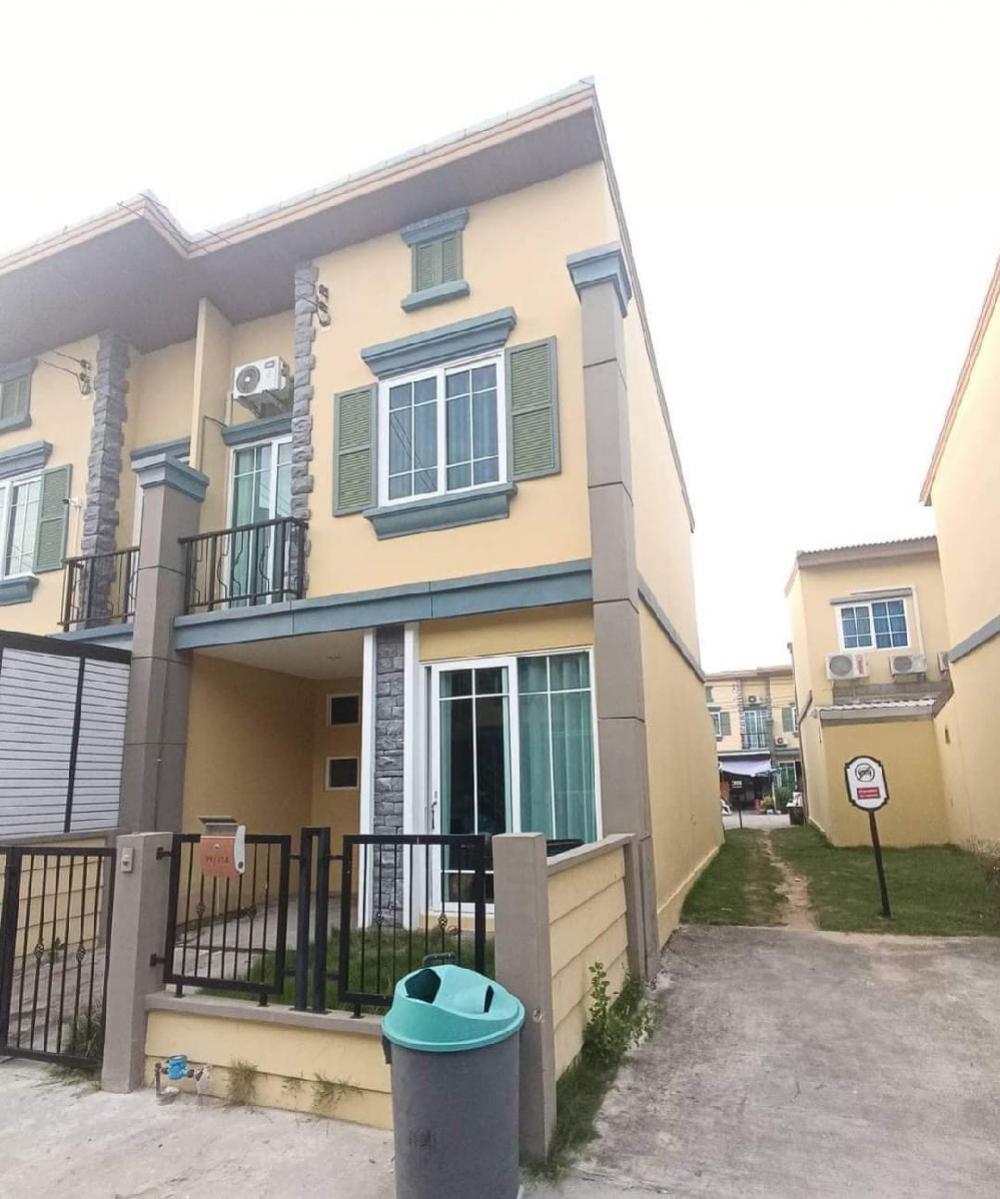 For RentTownhomeRathburana, Suksawat : 2-story townhome for rent, Soi Phutthabucha 36, ​​new house, never lived in, pets allowed.