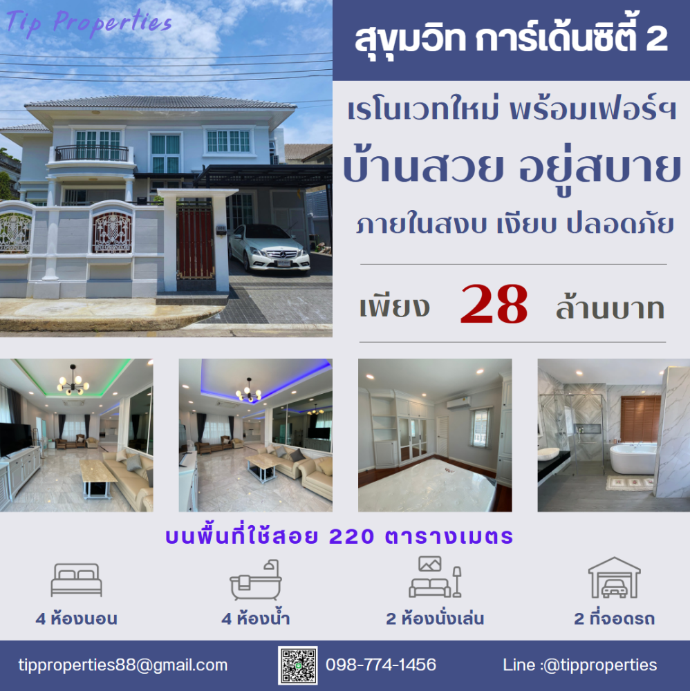 ขายบ้านสุขุมวิท อโศก ทองหล่อ : บ้านสุขุมวิท หลังใหญ่ ถูกหลักฮวงจุ้ยยุค 9 สวยทันสมัย ทุกจุด ราคานี้ หาไม่ได้แล้ว Sukhumvit 54 บ้านเดี่ยว 4 นอน 4 น้ำ