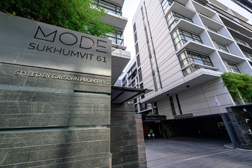 ให้เช่าคอนโดสุขุมวิท อโศก ทองหล่อ : Mode Sukhumvit 61 Condominium