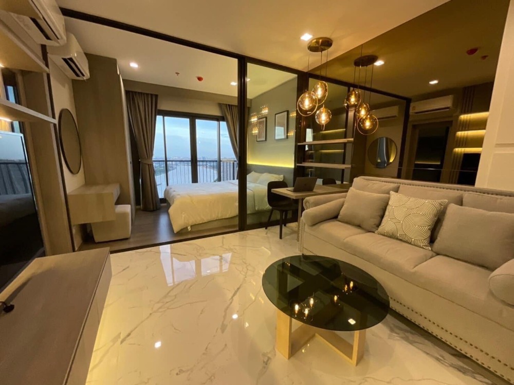 ให้เช่าคอนโดรัตนาธิเบศร์ สนามบินน้ำ พระนั่งเกล้า : สวยแบบตะโกน The Politan Aqua  คอนโด วิวแม่น้ำเจ้าพระยา โครงการใหม่ส่วนกลางดีที่สุดในย่าน นนทบุรี