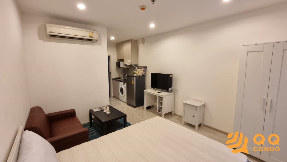 For RentCondoBangna, Bearing, Lasalle : For Rent Ideo Mobi Sukhumvit Eastgate  Studio, 22 sq.m., Beautiful room, fully furnished.
