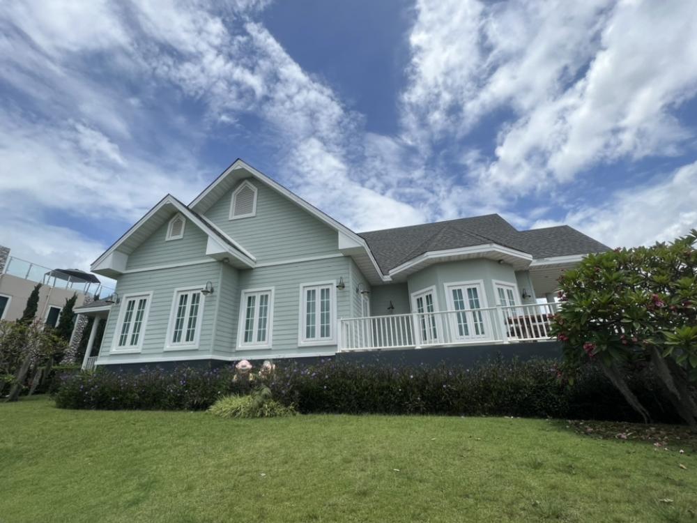 For SaleHousePak Chong KhaoYai : House for sale, Baan Tiw Khao, Khao Yai, Thanarat Road, American Style, very beautiful decoration, 19 million